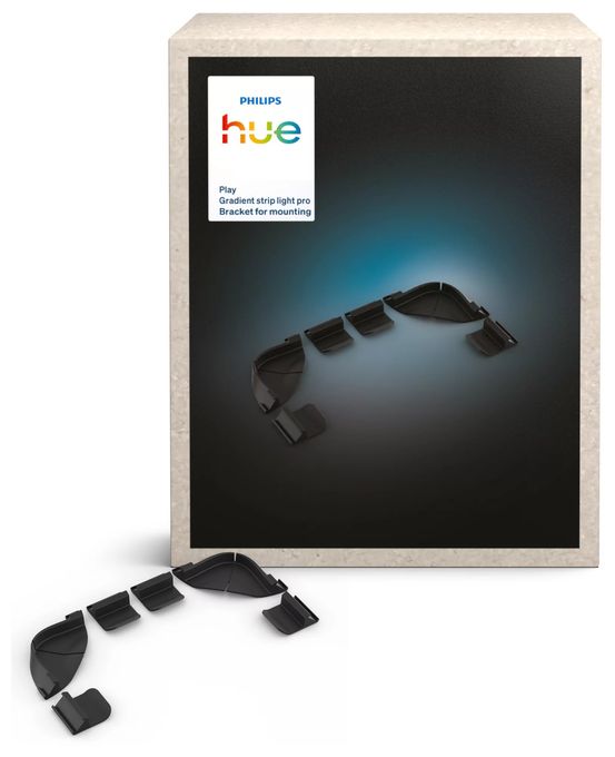 Philips Hue Play Gradient Lightstrip Pro Halterungen 