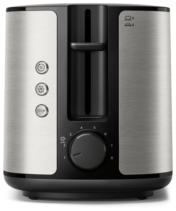 Toaster 950 W 2 Scheibe(n) 8 Stufen HD2650/90 Viva Collection 
