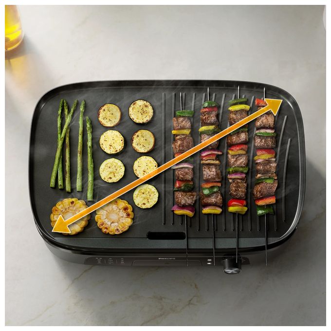 2400 W HD6210/95 Tischgrill 