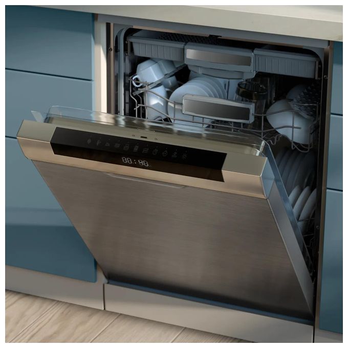 Doppel Heißluftfritteuse 7 l 2450 W  Series 1000 NA150/00 (Schwarz) 