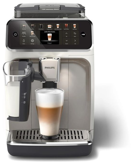 Kaffeevollautomat 15 bar 1,8 l 275 g  Series 5500 EP5543/90 LatteGo (Grau) 