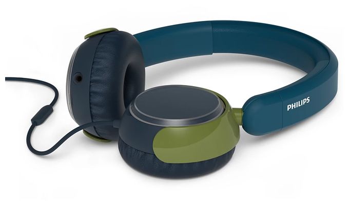 Ohraufliegender Kopfhörer Kabelgebunden USB Typ-C  TAK2000CT/00 (Blau, Grün, Grau) 