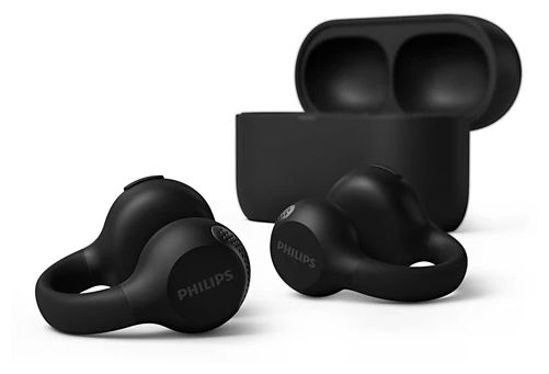 In-Ear Bluetooth Kopfhörer Kabellos TWS 28 h Laufzeit IPX4  TAQ2000BK/00 (Schwarz) 