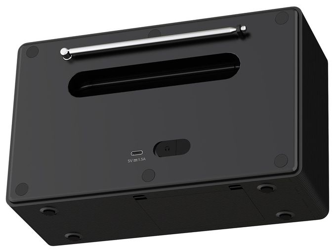Bluetooth DAB+, FM Radio Uhr IPX4  TAR5600/00 (Schwarz) 
