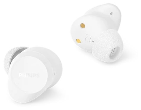 In-Ear Bluetooth Kopfhörer Kabellos TWS 6 h Laufzeit IPX4  TAT1300WT/00 (Weiß) 