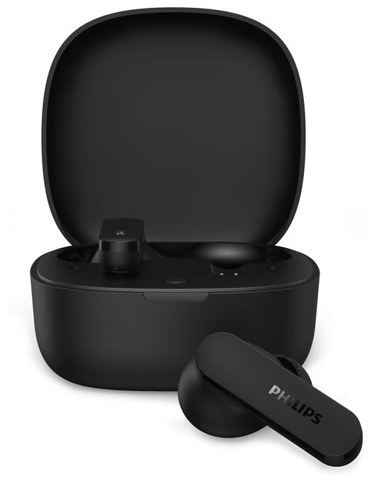 In-Ear Bluetooth Kopfhörer Kabellos TWS 8 h Laufzeit IPX4  TAT2100BK/00 (Schwarz) 