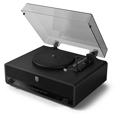 Audio-Plattenspieler mit Riemenantrieb  TAV3000B/10 Century (Schwarz) 