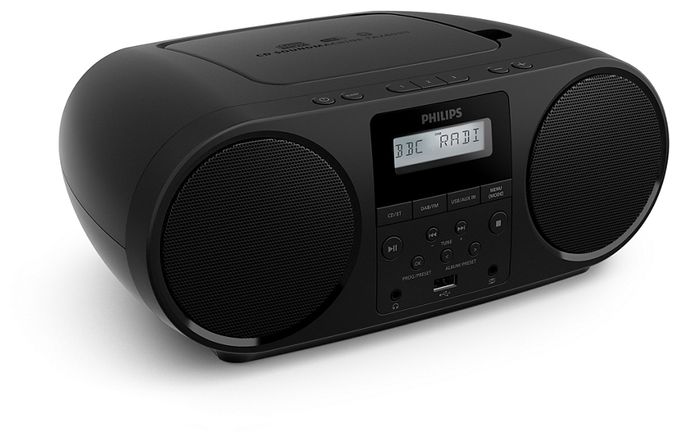 CD Payer DAB, DAB+, FM Radio  TAZ6000/10 (Schwarz) 