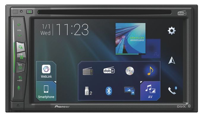 15,8 cm (6.2 Zoll) Navigationsgerät 16 GB Ganz Europa AVIC-Z730DAB 