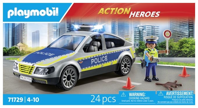 71729 Action Heroes Polizei Streifenwagen 