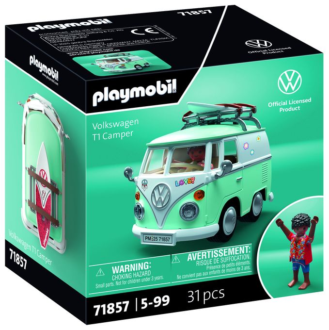  Collector Cars Volkswagen T1 Camper Spielset (Mehrfarbig) 