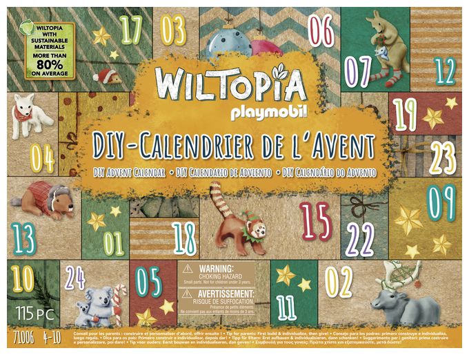 DIY Adventskalender: Tierische Weltreise 