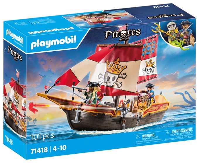 Kleines Piratenschiff 