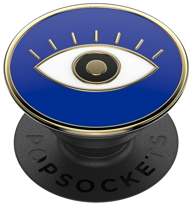 Fingerring für Universal (Schwarz, Blau, Gold, Weiß) PopGrip Enamel Evil Eye 