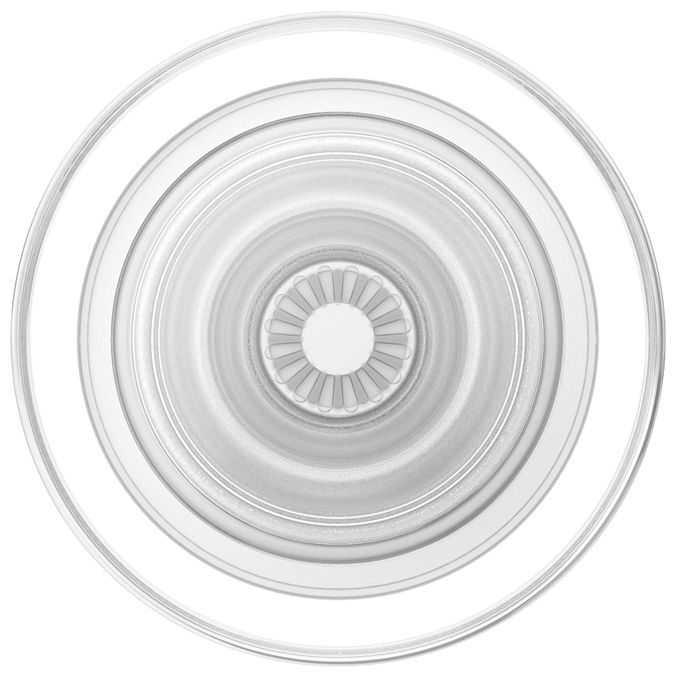Fingerring für Apple iPhone 12+  PopGrip MagSafe Round (Transparent) 