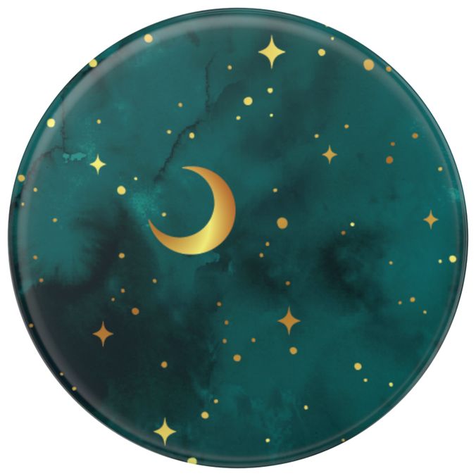 Fingerring  PopGrip Mystic Forest (Schwarz, Gold, Grau) 