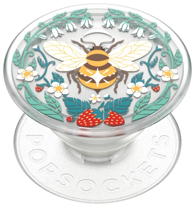 Fingerring für Universal  PopGrip Plant Bee Boho (Mehrfarbig) 