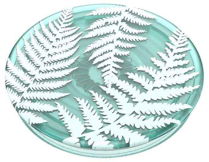 Fingerring für Jede Marke (Durchscheinend, Mehrfarbig) PopGrip PlantCore Fern 