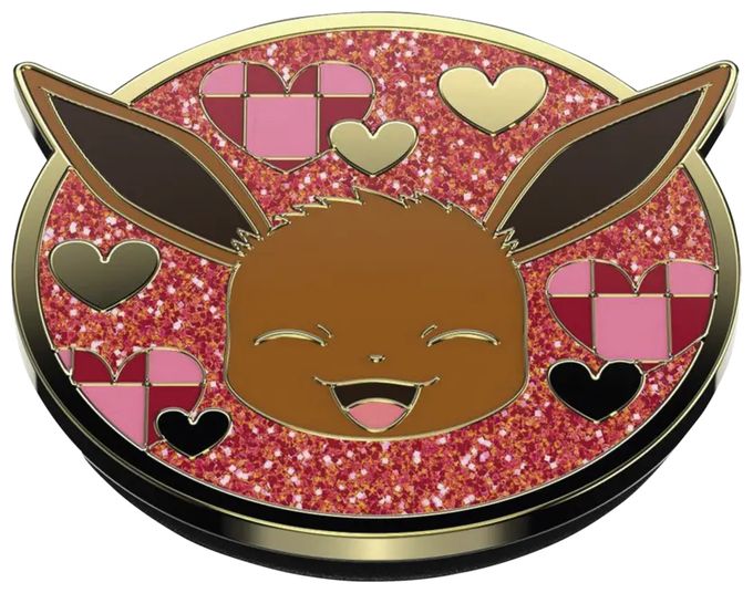 Fingerring für Jede Marke  PopGrip Pokémon Enamel Eevee Xoxo (Mehrfarbig) 