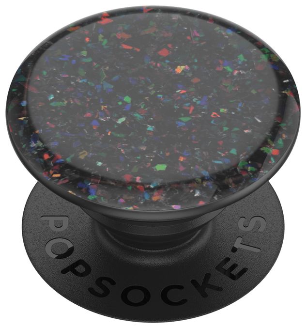 Fingerring für Universal  PopGrip Premium Iridescent Confetti Oil Slick (Mehrfarbig) 