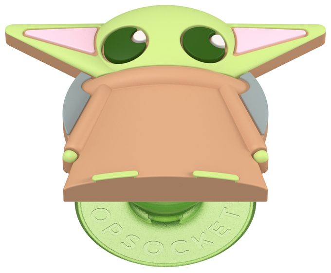 Fingerring für Universal (Hellbraun, Hellgrün) PopGrip Star Wars Mandalorian - PopOut Grogu 