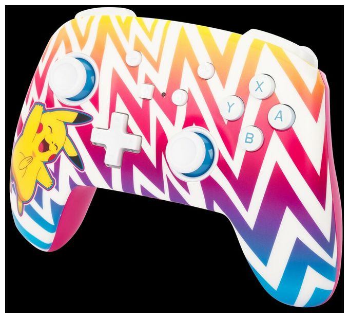 Gamepad für Nintendo Switch, Nintendo Switch Lite, Nintendo Switch OLED  Enhanced Wireless Controller Pokémon - Pikachu Vibrant (Mehrfarbig) 