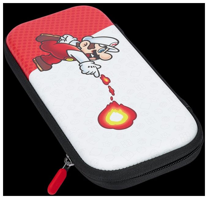 Gaming-Controllergehäuse Nintendo Switch  Slim Case (Rot, Weiß) 