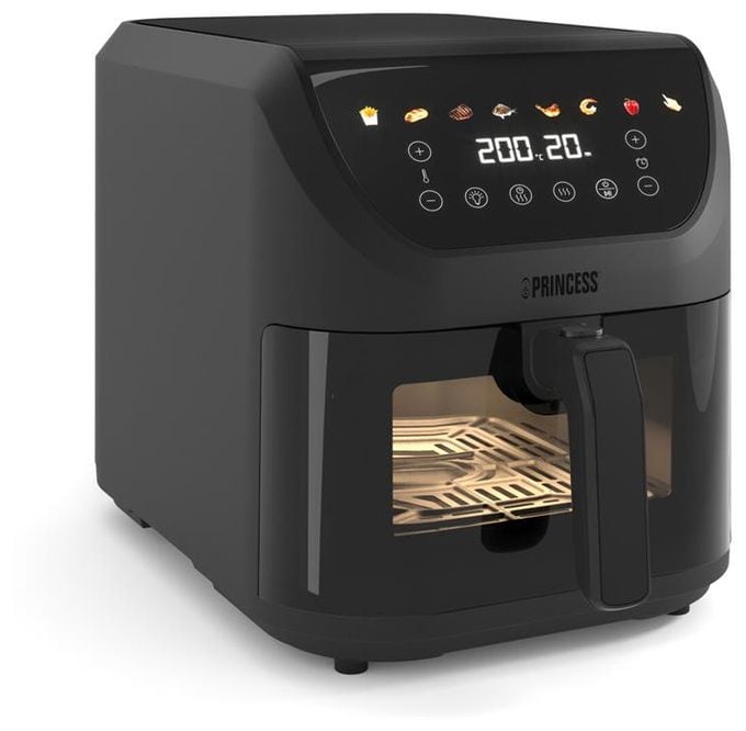 Heißluftfritteuse 8 l 2000 W  182476 SlimFry Airfryer (Schwarz) 