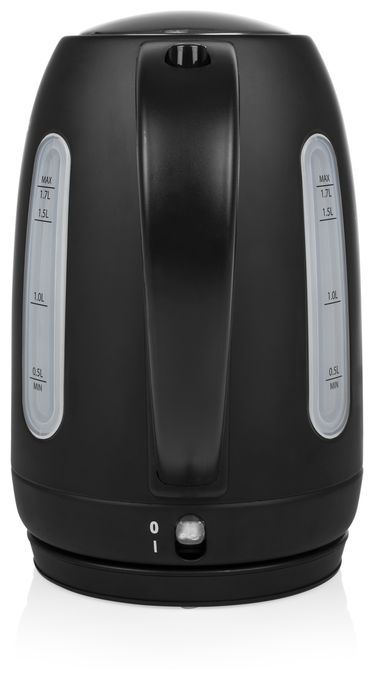 1,7 l Wasserkocher 2200 W  236032 Black Steel (Schwarz, Edelstahl) 