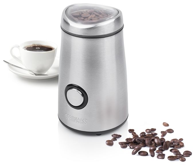 Kaffeemühle für 50 g 150 W  242196 Deluxe (Edelstahl) 