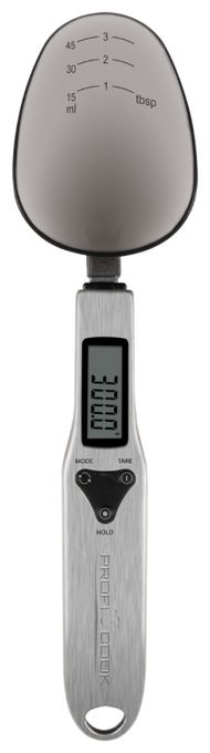 Elektronische Küchenwaage bis 0,3 kg Genauigkeit 0,1 g  PC-LW1214 (Edelstahl) 