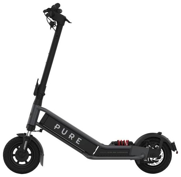E-Scooter 75 km Reichweite  Escape Ultra Max Suspension (Schwarz) 