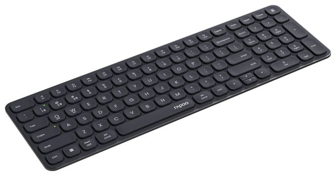 Büro Tastatur RF Wireless + Bluetooth 2.4 GHz  E9310M (Schwarz) 