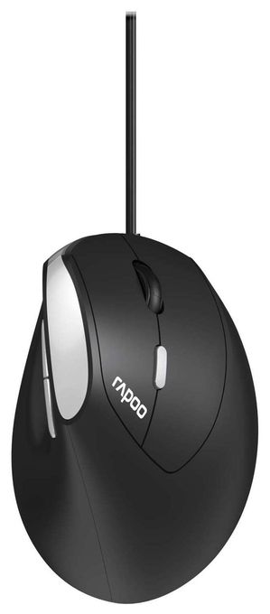 1600 DPI Büro Maus Optisch  EV200 (Schwarz, Silber) 