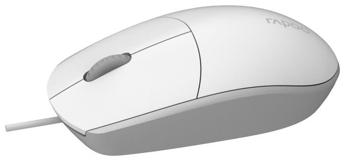 1600 DPI Büro Maus Optisch  N100 (Weiß) 
