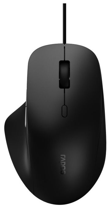 3600 DPI Büro Maus Optisch  N500 (Schwarz) 