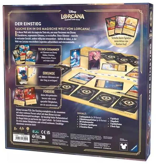 Brettspiel ab 8 Jahr(e) Disney Lorcana: Himmelsleuchten Der Einstieg 