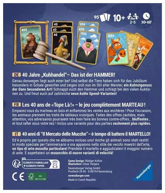 Kartenspiel bis zu 5 Spielern ab 10 Jahr(e) Kuhhandel 
