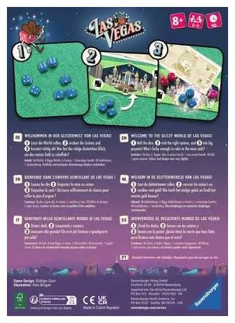 Brettspiel bis zu 6 Spielern ab 8 Jahr(e) Las Vegas 