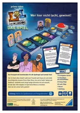 Brettspiel bis zu 8 Spielern ab 14 Jahr(e) Last one Laughing - Das Spiel 