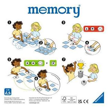 Kartenspiel bis zu 8 Spielern ab 3 Jahr(e) Memory Paw Patrol 