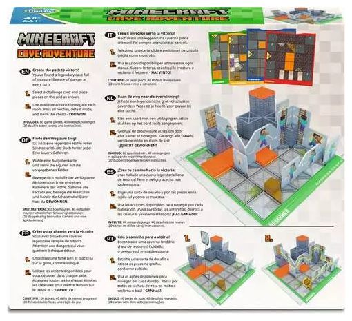 Brettspiel bis zu 1 Spielern ab 8 Jahr(e) Minecraft Cave Adventure 