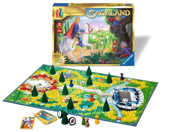 Brettspiel bis zu 6 Spielern ab 6 Jahr(e) Sagaland 