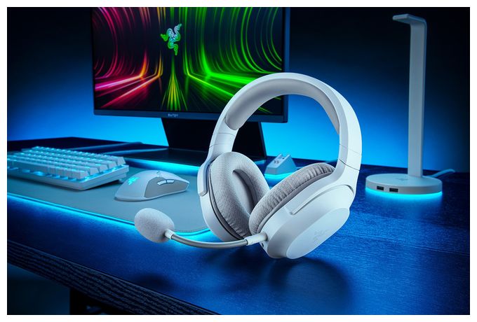 Over Ear Bluetooth Kopfhörer kabelgebunden&kabellos 50 h Laufzeit USB Typ-C  Barracuda X (Weiß) 