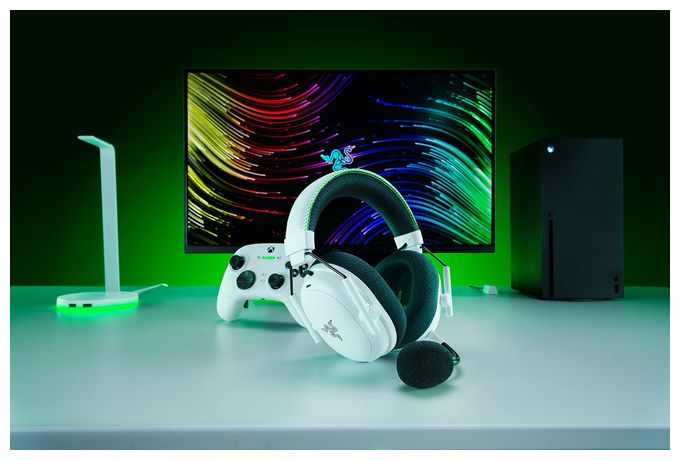 Over Ear Bluetooth Kopfhörer kabelgebunden&kabellos USB Typ-A  BlackShark V3 Pro (Weiß) 