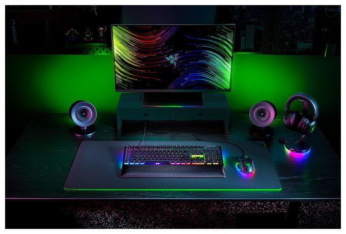 RGB-LED Gaming Tastatur USB  BlackWidow V4 (Schwarz) 