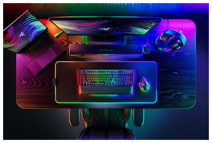 RGB-LED Gaming Tastatur USB  BlackWidow V4 Pro (Schwarz) 