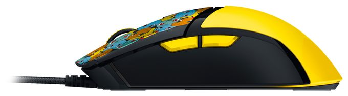 8500 DPI Gaming Maus Optisch  Cobra (Schwarz, Gelb) 