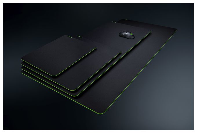 Mauspad  Gigantus V2 M (Schwarz, Grün) 