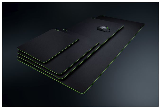 Mauspad  Gigantus V2 XXL (Schwarz, Grün) 